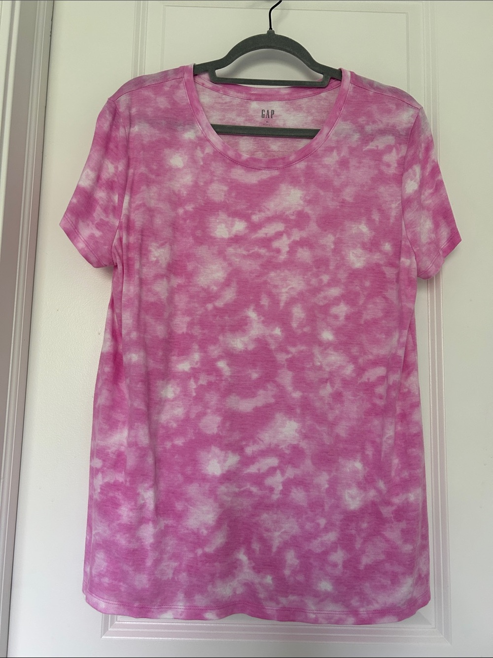 GAP Pink Tie-Dye Short Sleeve Tee